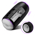 Selena - 8 Slap Tongue-Lick Male Masturbation with 2 Motors Vibration Massage Stroker