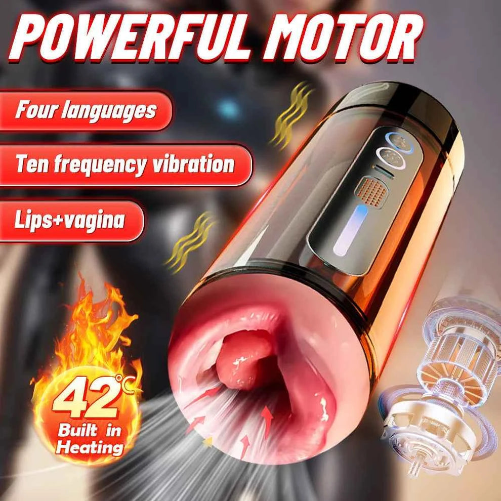 Turbo Stroker - Masturbateur masculin vibrant
